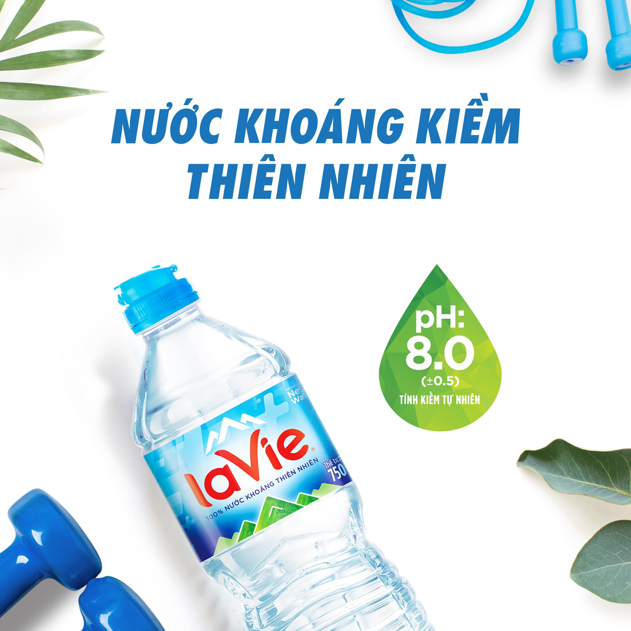 nuoc lavie 750ml nap the thao thung 12 chai senvietwater 324256